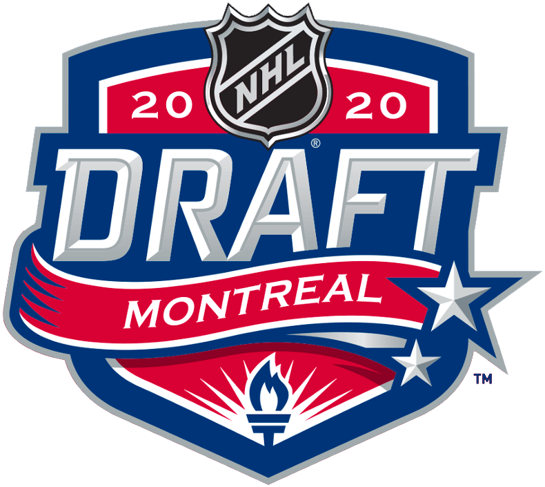 NHL Draft 2020 Unused Logo v3 iron on heat transfer